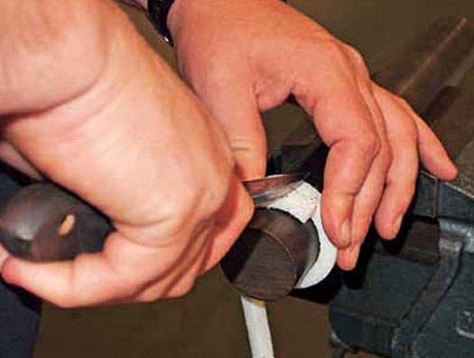 Figure 1. Checking Ring Size Cutting 