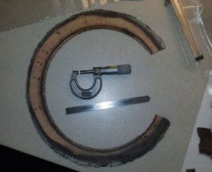 Gasket Displaying Oxidation